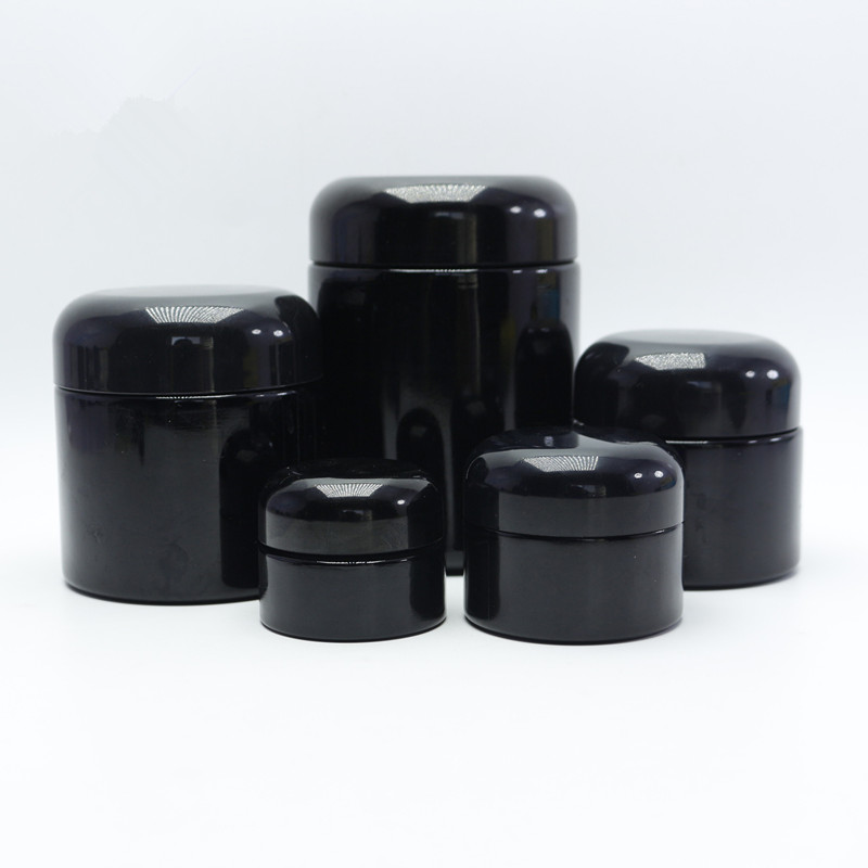 5 ml 15 ml 30 ml 50 ml 60 ml 100 ml 120 ml 200 ml 250 ml dark violet glass cosmetic jar VJ-22S