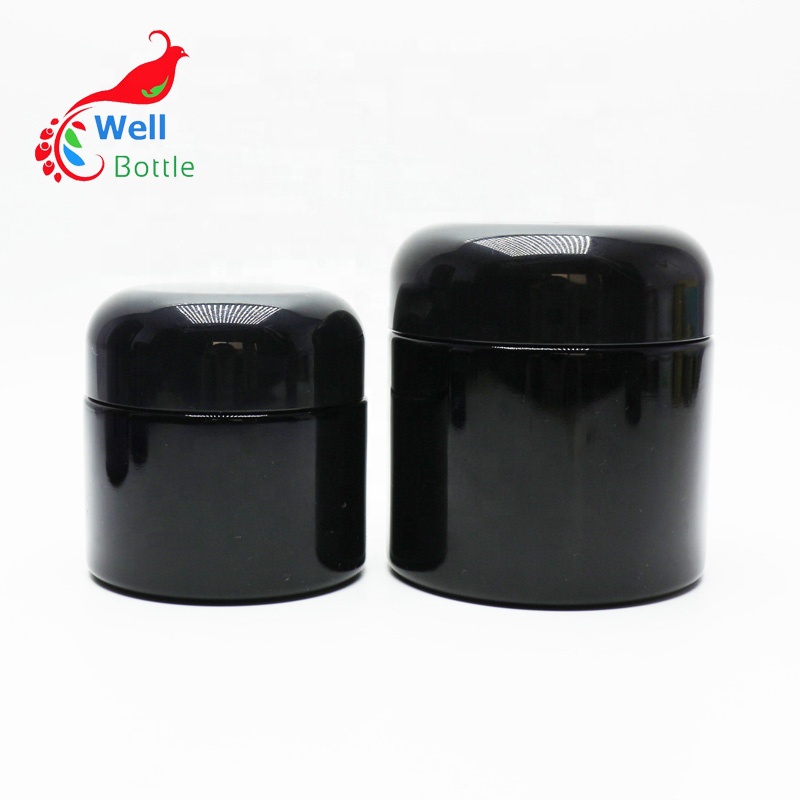 5 ml 15 ml 30 ml 50 ml 60 ml 100 ml 120 ml 200 ml 250 ml dark violet glass cosmetic jar VJ-22S