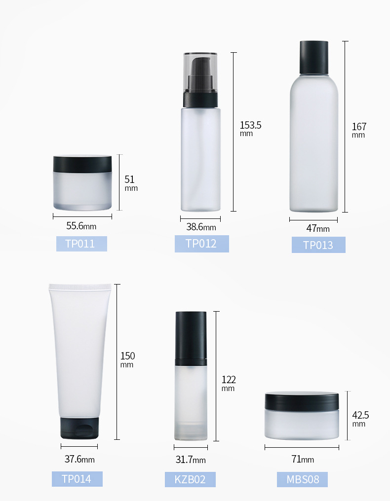 5 ml 250 ml 120ml luxury black rose gold porcelain cosmetic jars and bottles