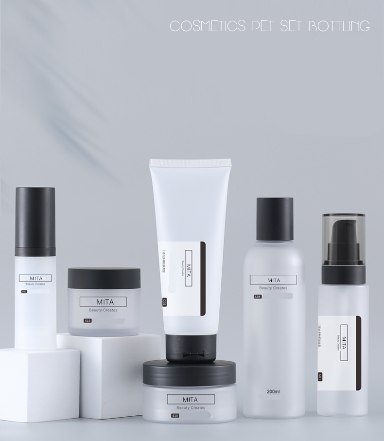 5 ml 250 ml 120ml luxury black rose gold porcelain cosmetic jars and bottles