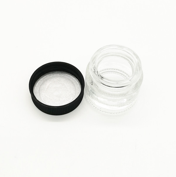 5 ml Custom Glass Jar Essential Oil Concentrate Container with Screw Cap or CR lid