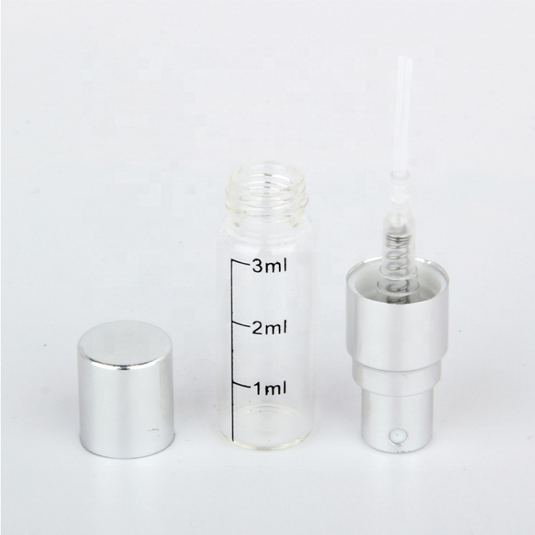 5 ml Glass Perfume Bottle Atomizer Vial With Spray Empty