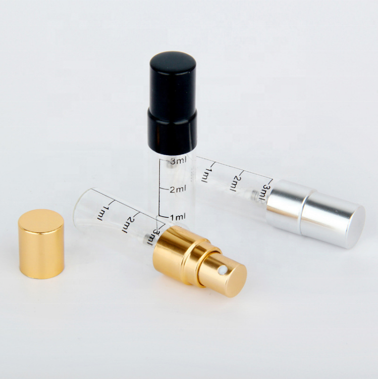 5 ml Glass Perfume Bottle Atomizer Vial With Spray Empty
