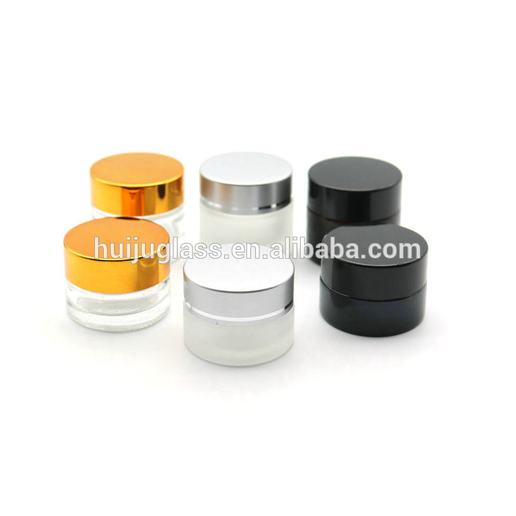 5 ml Lip Balm Amber Glass Jar For cosmetics