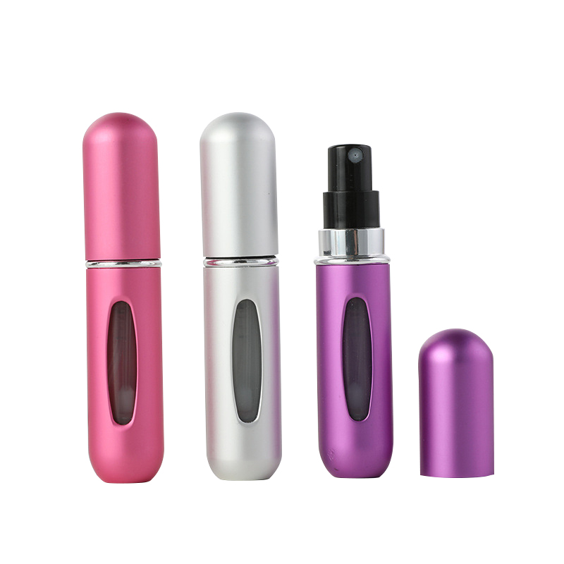 5 ml Mini Perfume Bottle Rechargeable Aluminium Atomizer spray bottle