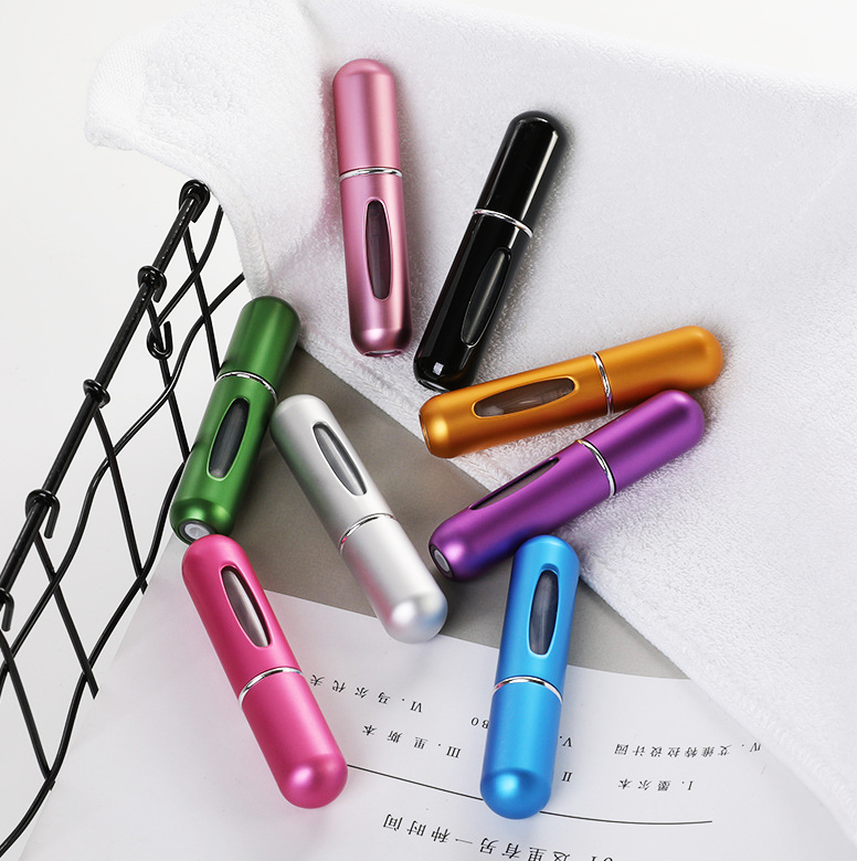 5 ml Mini Perfume Bottle Rechargeable Aluminium Atomizer spray bottle