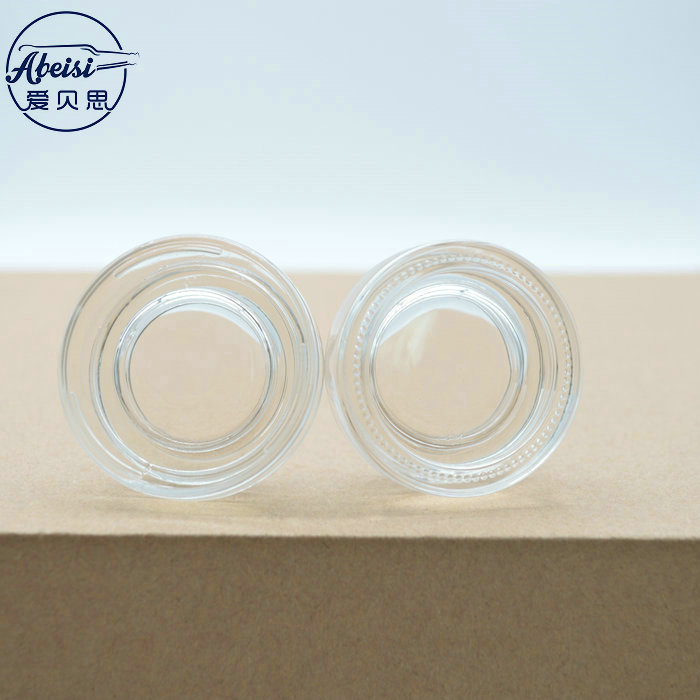 5 ml glass jar with black aluminium lid