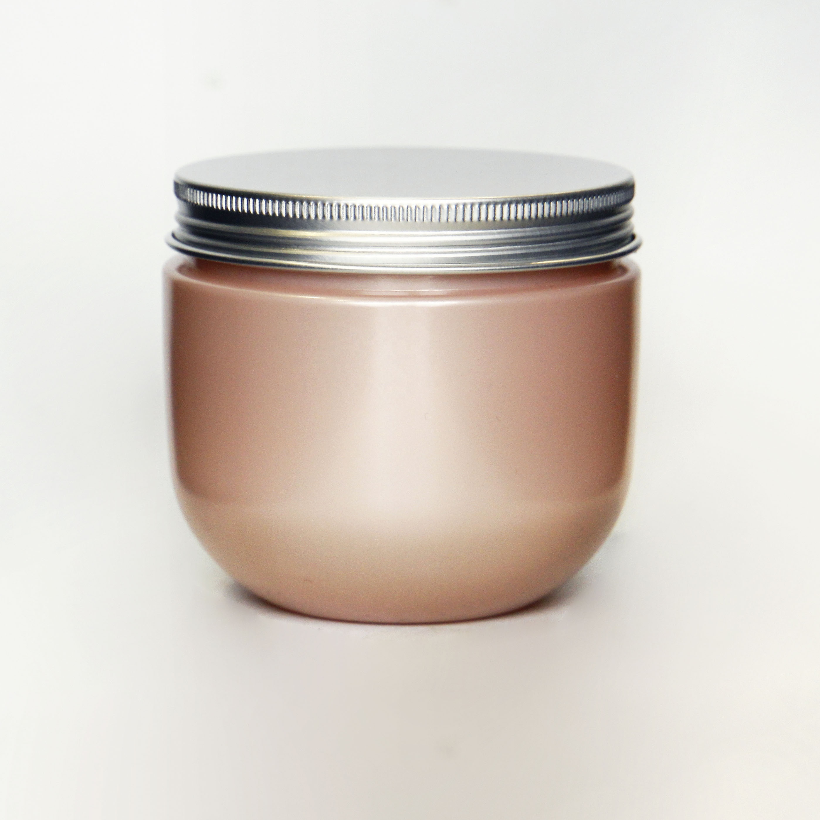 5 oz 10 oz 150ml 300ml Round PET Plastic Pink Green Jars Empty Cosmetic Containers with black and silver lids