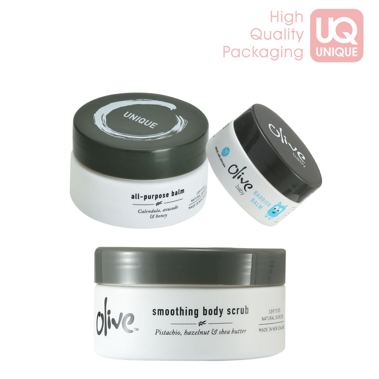 50 100 250 500 1000 ml plastic pot Sugarcane Jar for hair cream conditioner