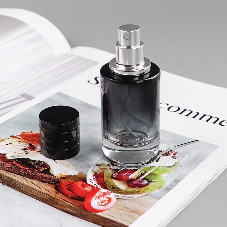 50 100Pieces Refillable Luxury Cologne Men Gradient 30ml Bottle Glass Perfume