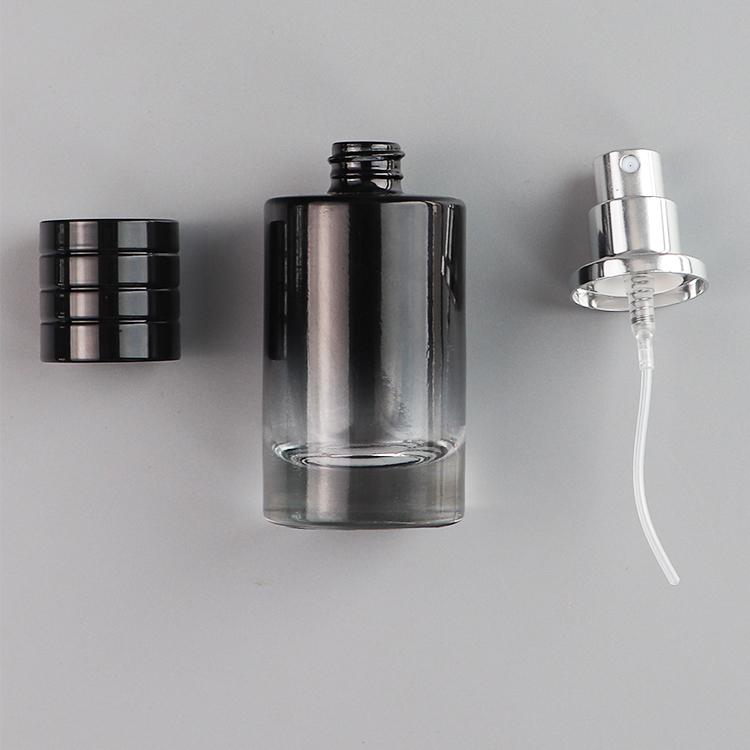 50 100Pieces Refillable Luxury Cologne Men Gradient 30ml Bottle Glass Perfume