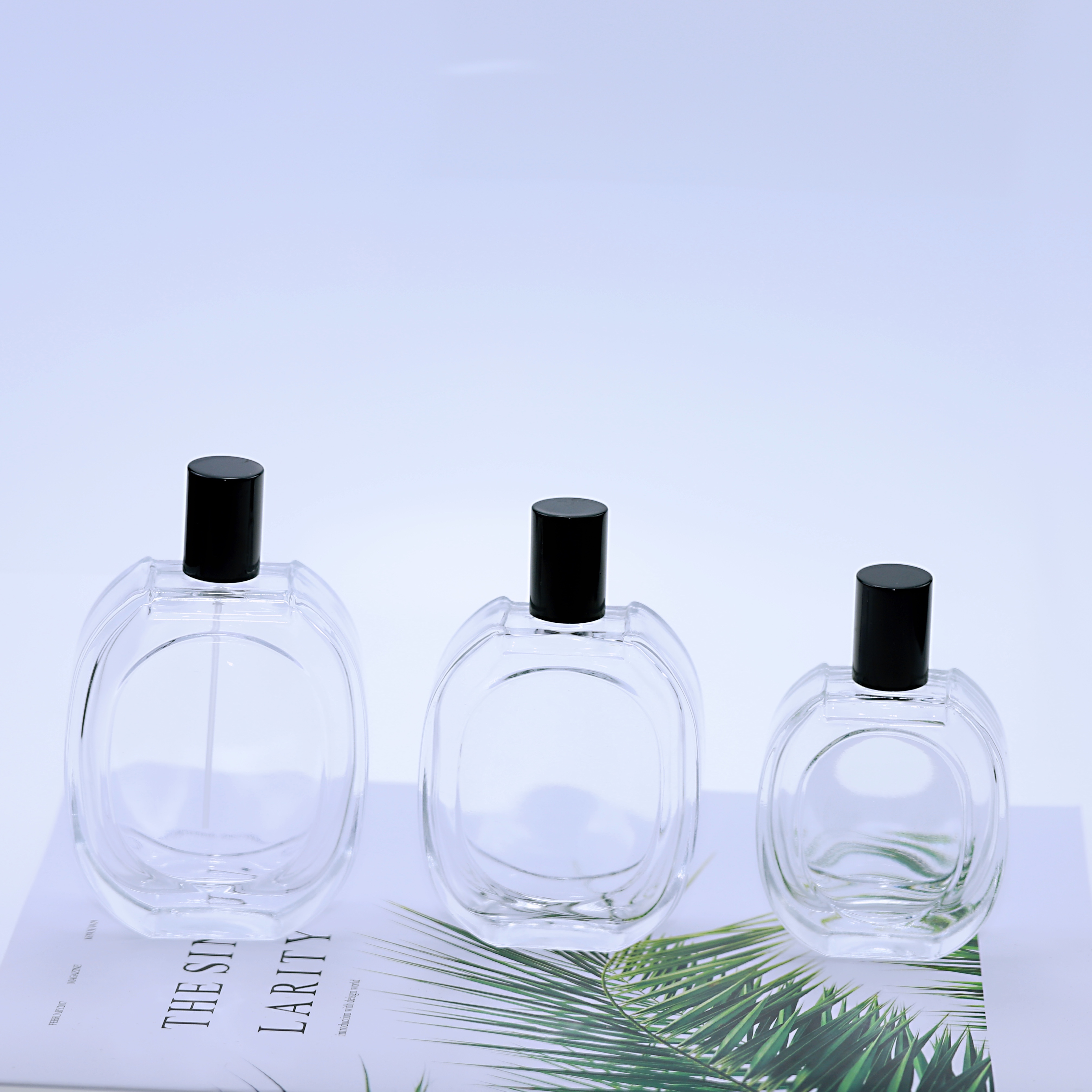 50/75/100ml luxury fancy refillable perfume bottle manufacturer