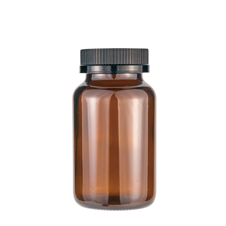 50 80 100 150 200 ml pharmaceutical amber capsule glass packaging medicine tablets pill bottles with child proof cap