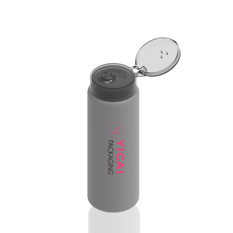 50/80/100/150/200g plastic baby talc powder shaker bottle with mesh filter cap