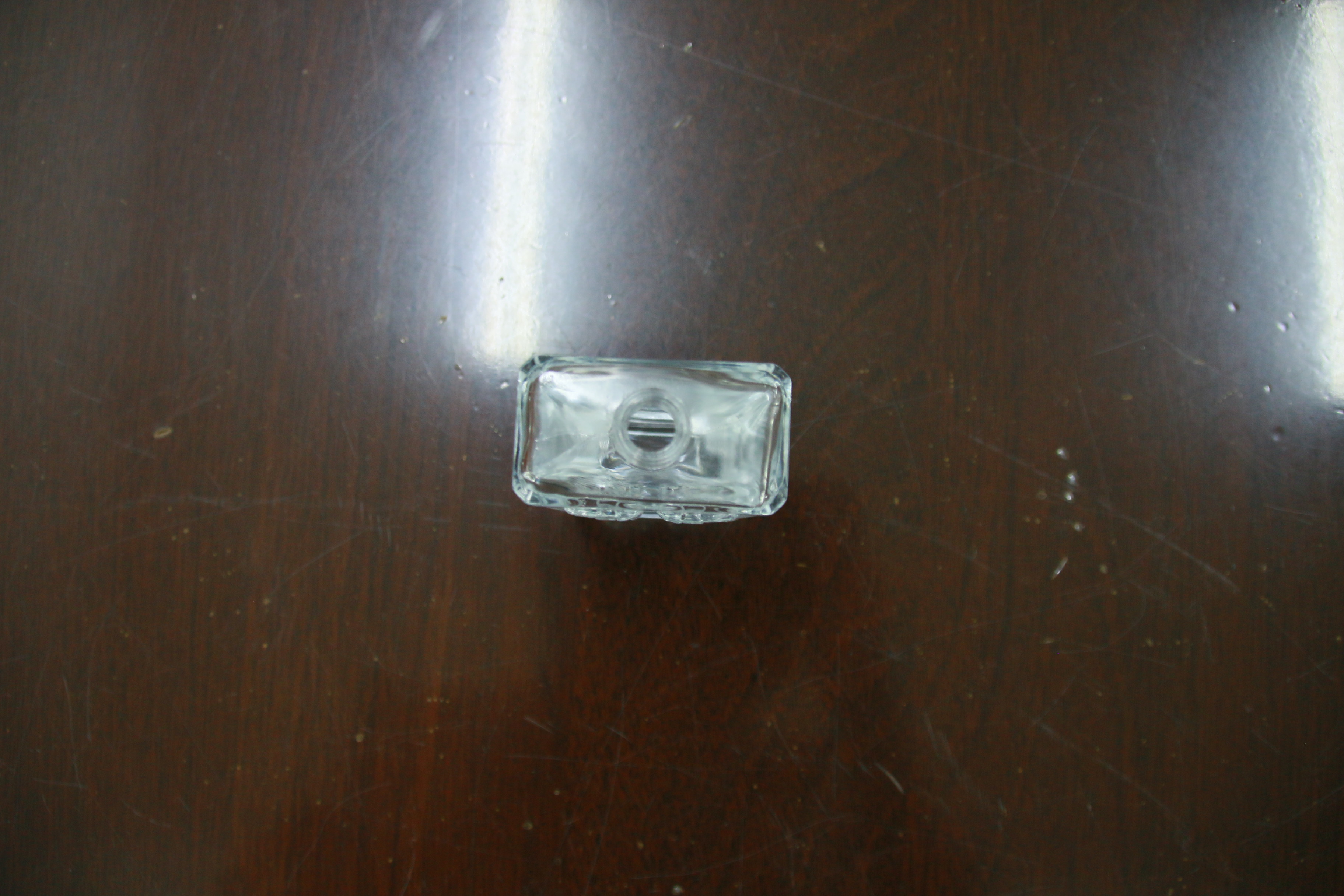 50 ML wings of angle clear perfume glass bottle