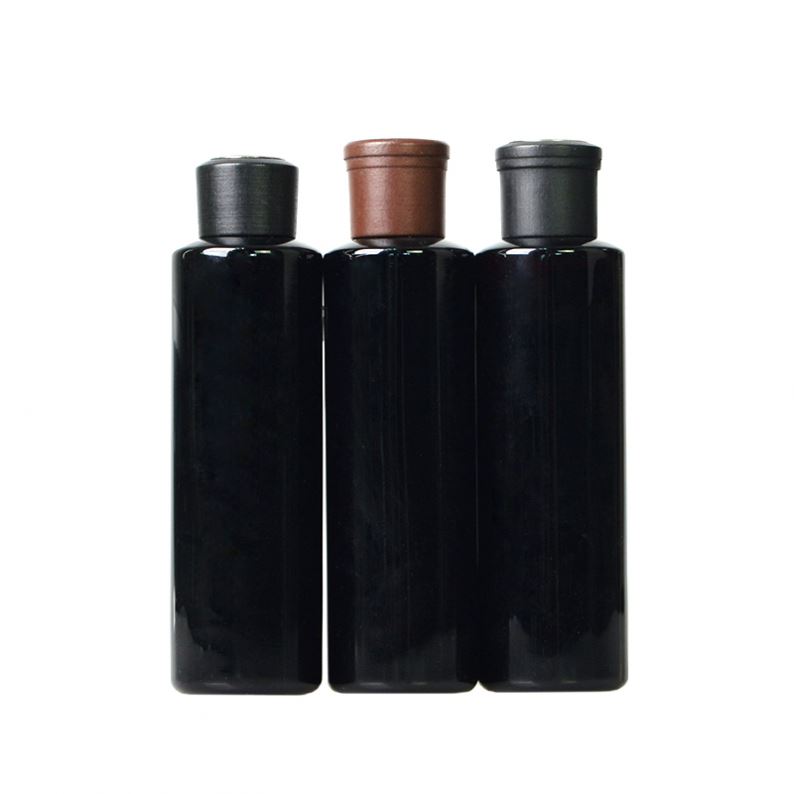 50 Ml 30Ml Glass Essential Oil Bottle With Bamboo Pump Lotion Cap Lid