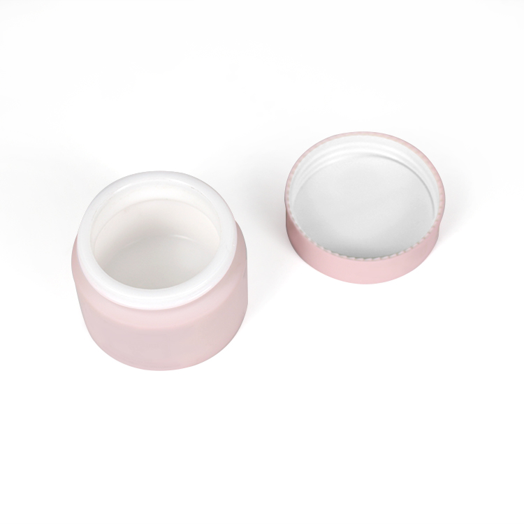 50 g pink cosmetic packaging ceramic cream jar