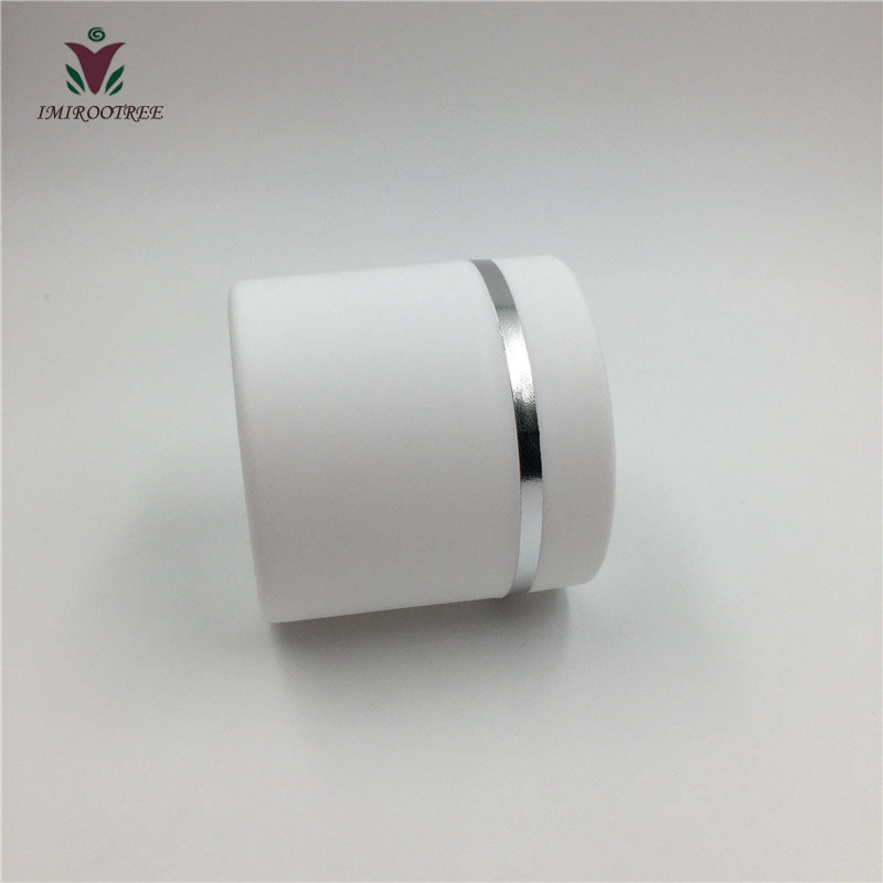 50 gram 50g 50ml double wall plastic jar, empty cosmetic plastic sample cream containers