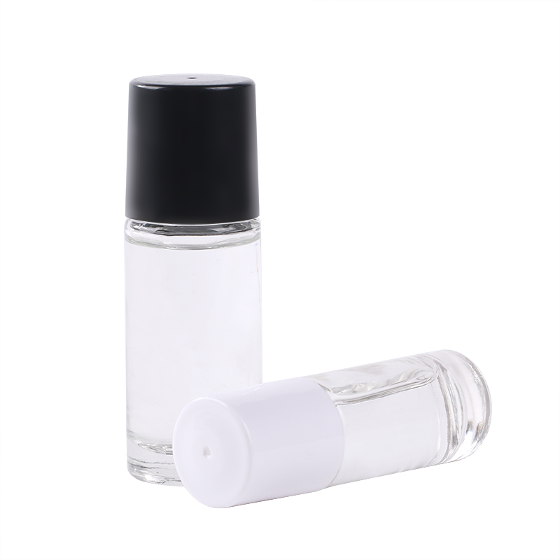 50 ml 30 ml clear deodorant oil roll on perfume bottle with plastic cap and ball