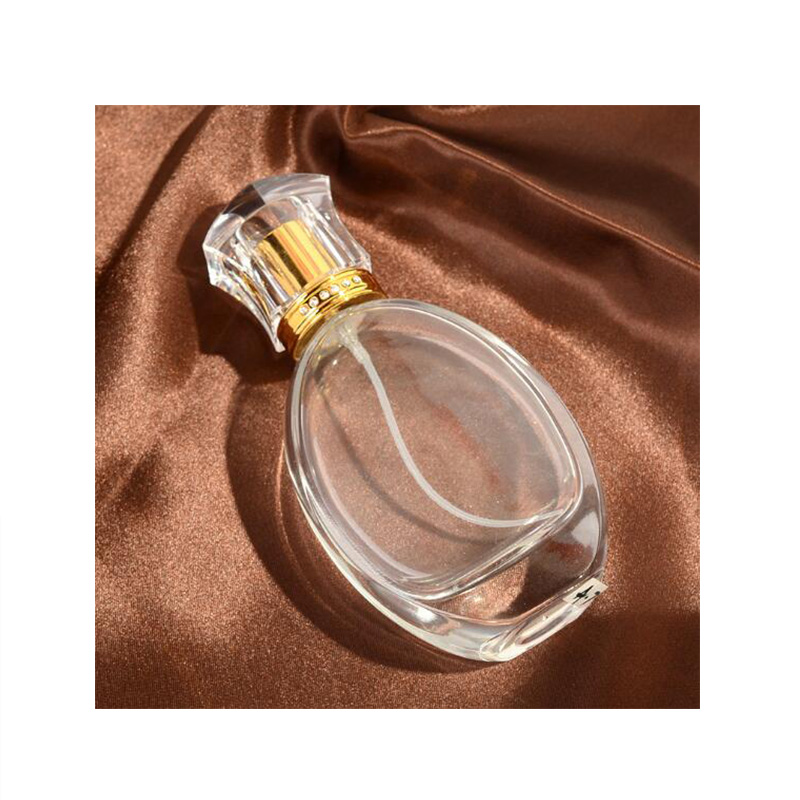 50 ml color perfume dispensing spray new peach glass bottle empty perfume package