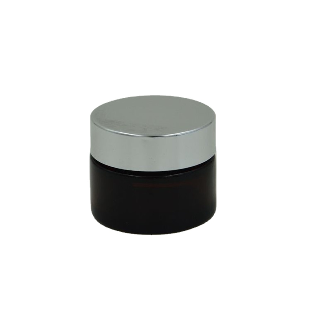 50 ml glass body cream jar COSMETIC BODY CREAM JAR black body glass cream jar