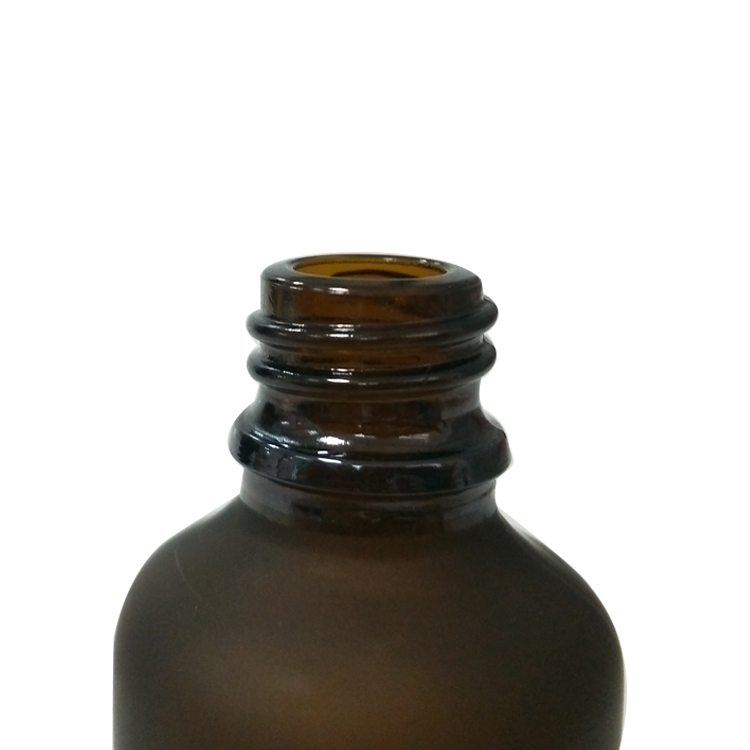 50 ml matt frosted amber brown glass bottles juice golden twist cap