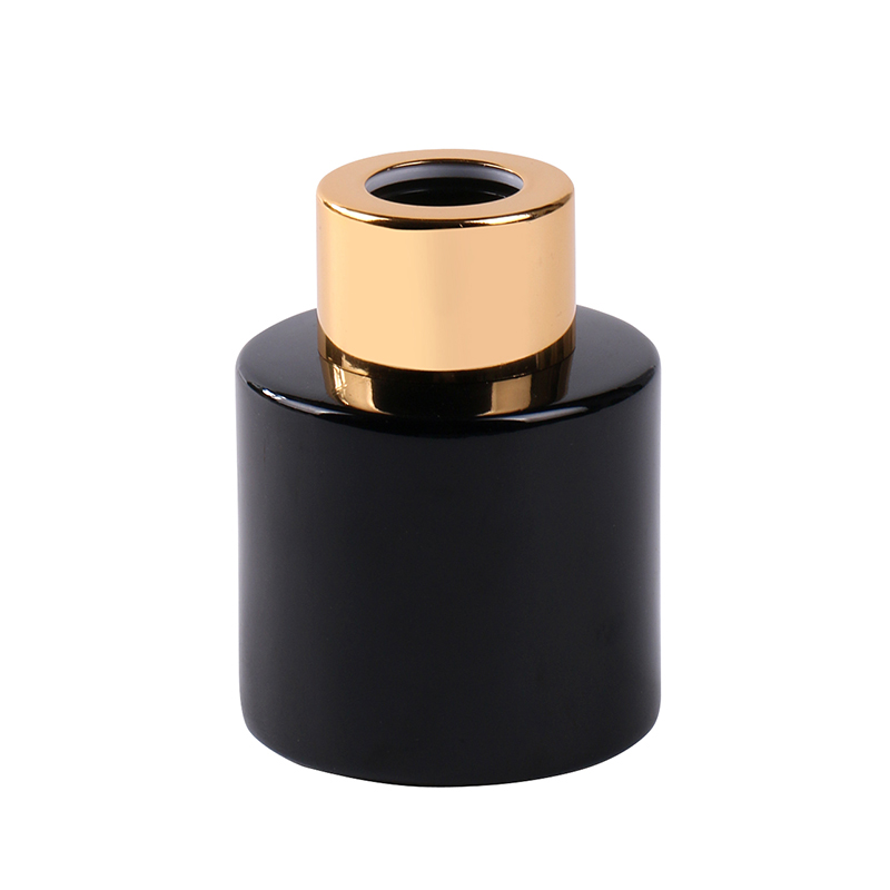 50 ml round car diffuser glass bottle with screw lid in stock