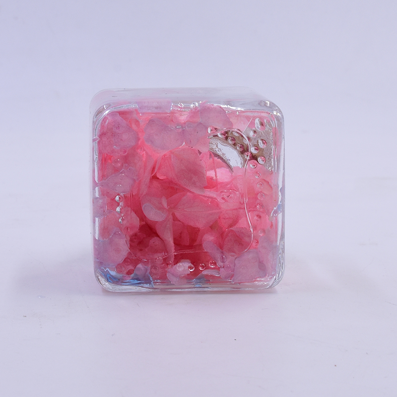 50 ml small square mouth glass bottle storage small tea jar big mouth medicine glass bottle with 50 ml small cork