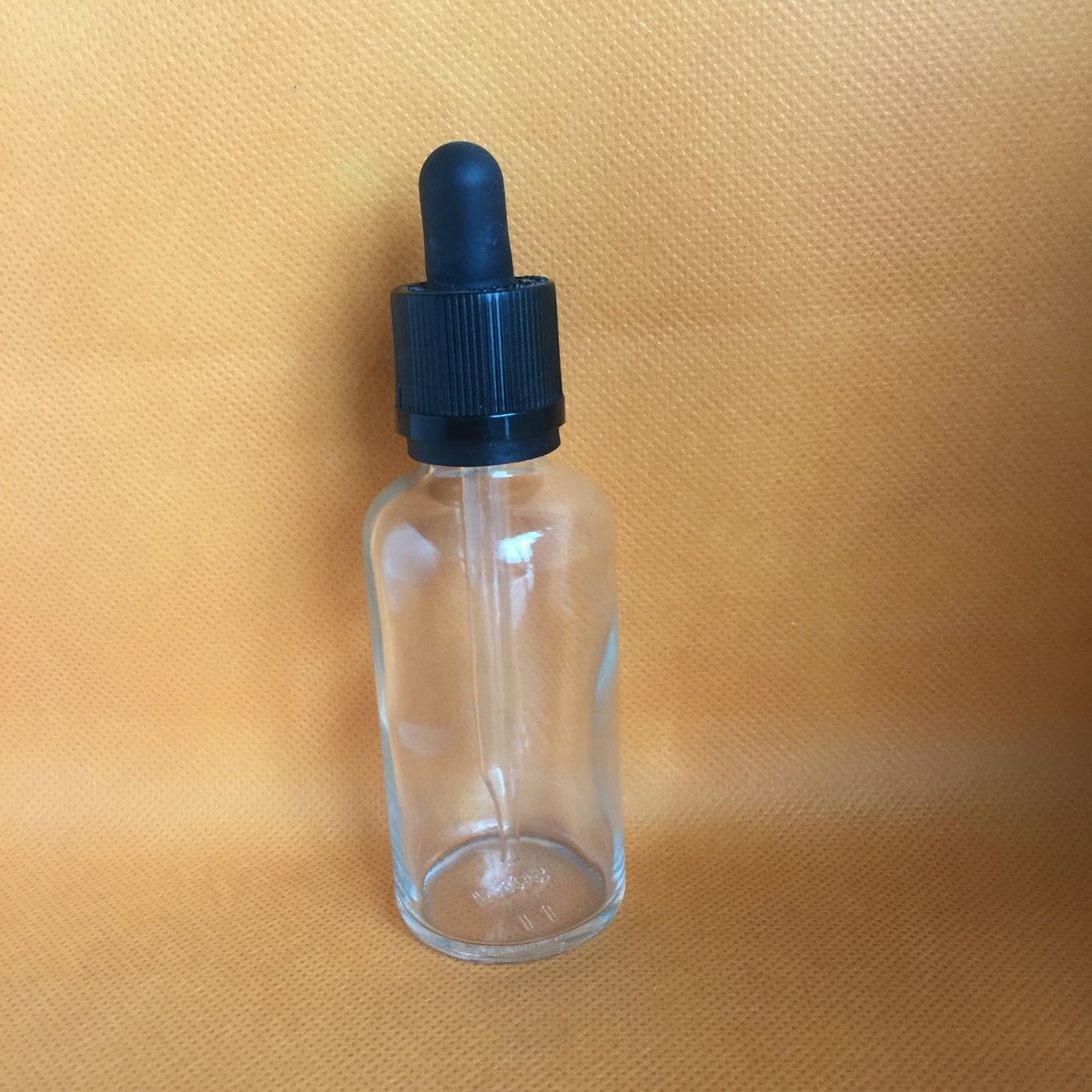 50 ml transparent essential oil sprayer pump glass bottle