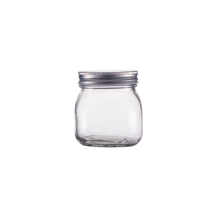 500 ML 380 ML 200 ML 100 ML Empty Glass Mason Jar For Honey With Screw Metal Lid