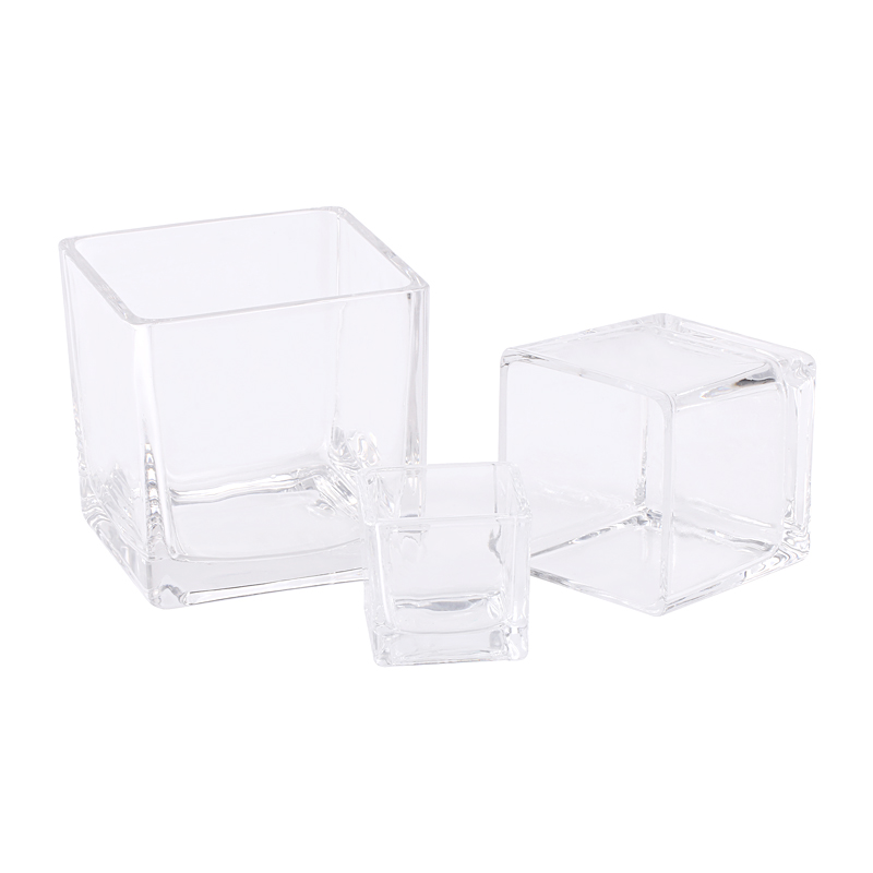 500 ml 250 ml 120 ml 69 ml square glass candle jar for candle making