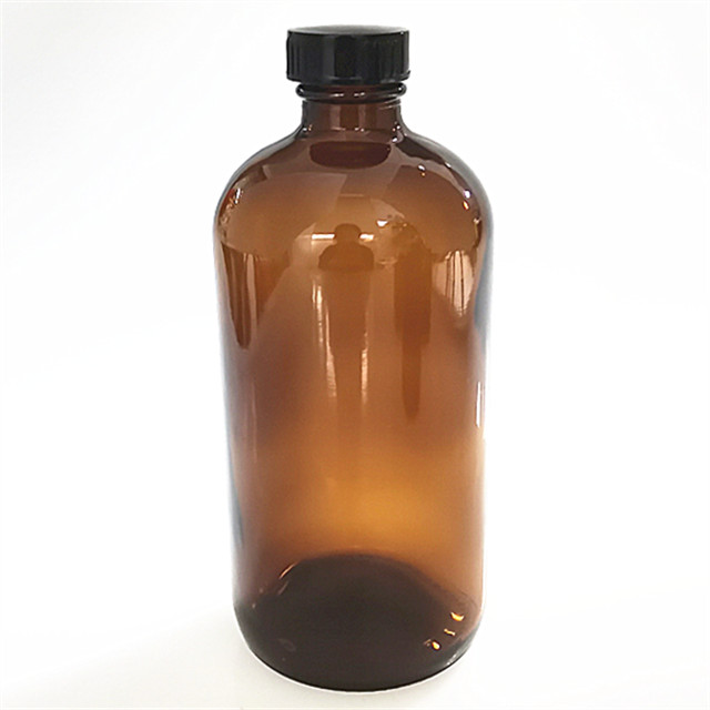 500 ml amber body lotion squeeze glass packaging bottle with mist spray and trigger