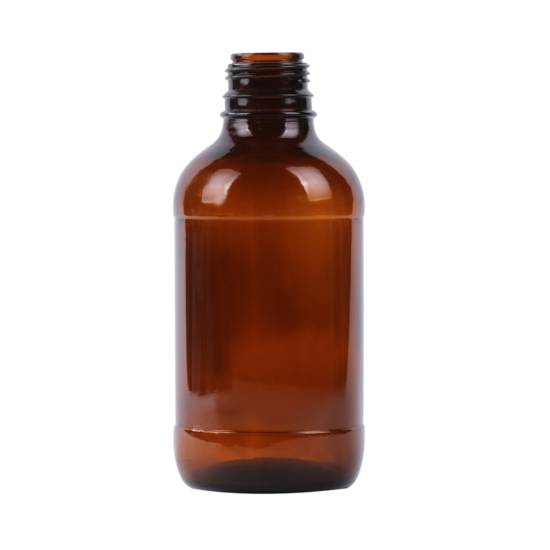 500 ml amber brown round reagent bottle with screw cap for pharmacy pill liquid ethyl alcohol