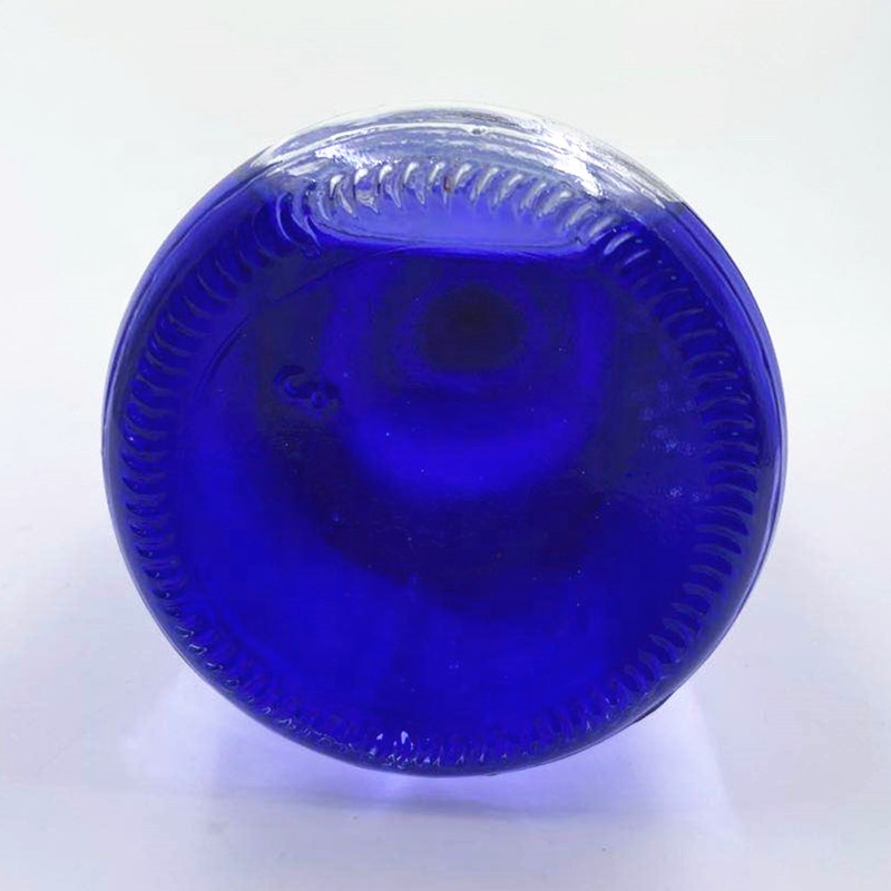 500 ml clear seal round liquid wine beer fruit juice Pu'er tea glass bottle with swing lid.