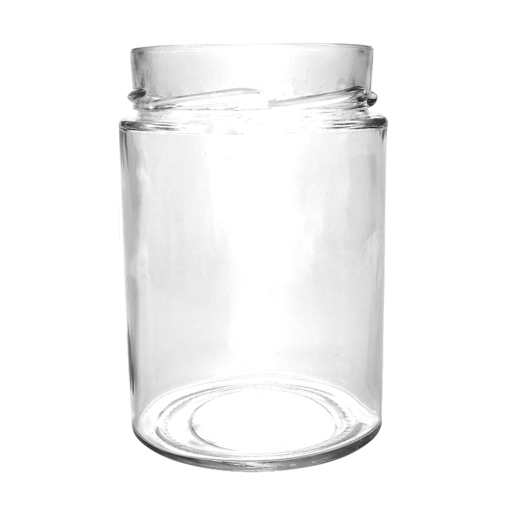 500 ml cylindrical food containers kitchen glass jar storage