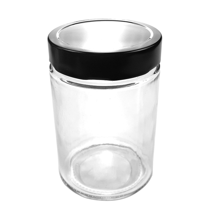 500 ml cylindrical food containers kitchen glass jar storage