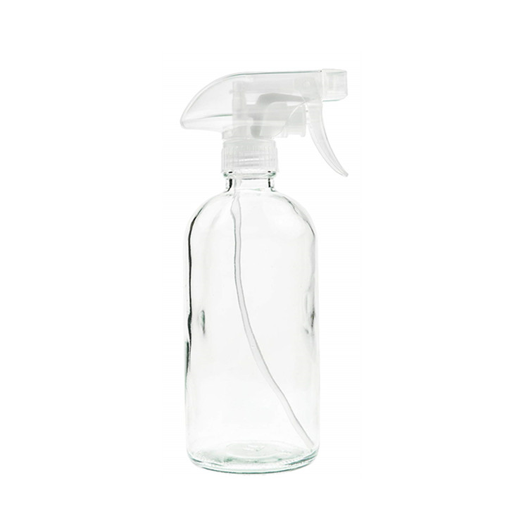 500ML 1000ML Empty Clear Glass Spray Bottles Refillable 16 oz Containers Reliable Sprayer with Mist