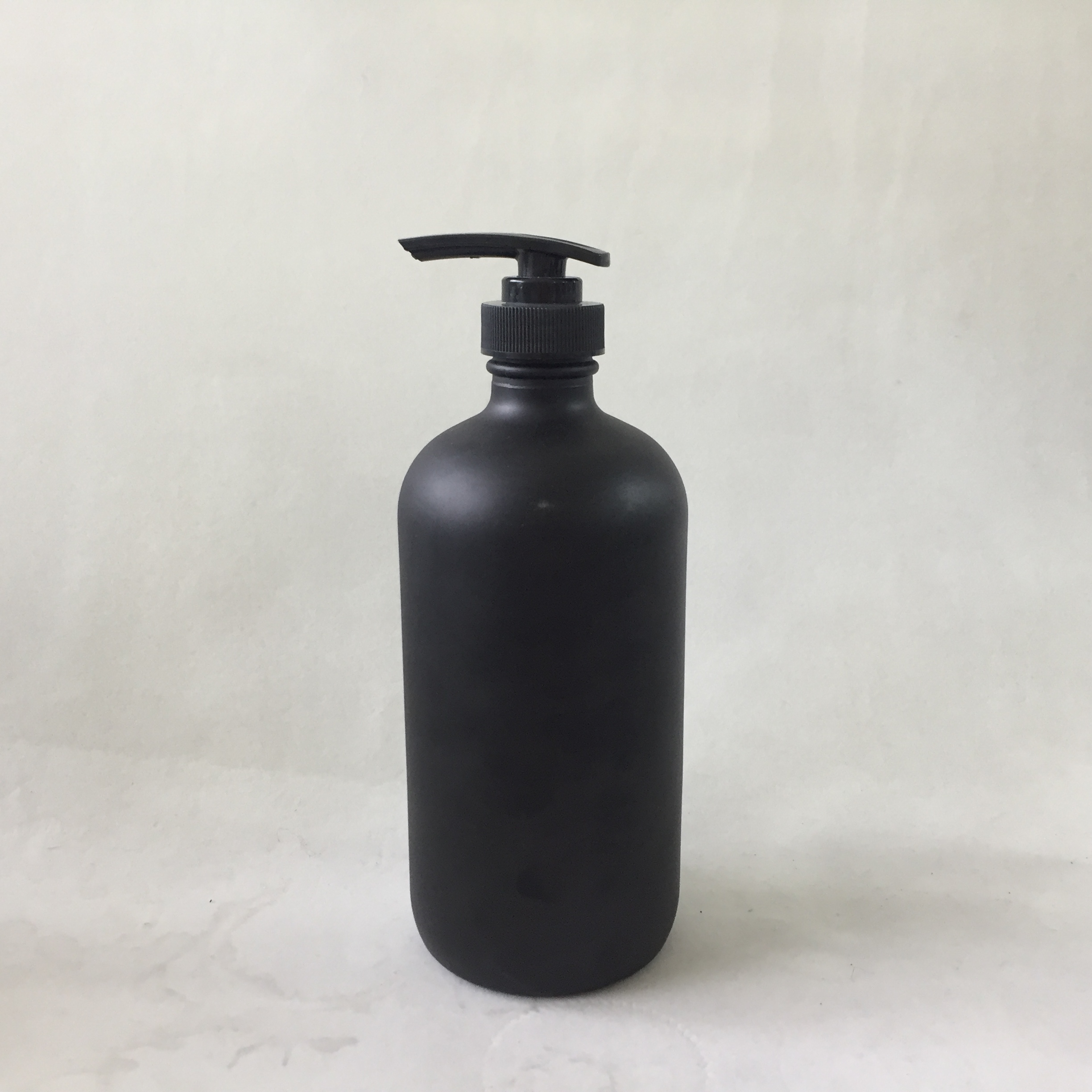 500ML 1000ML Foam Pump Glass Boston Bottle With Stainless Steel Or Plastic Spray Head