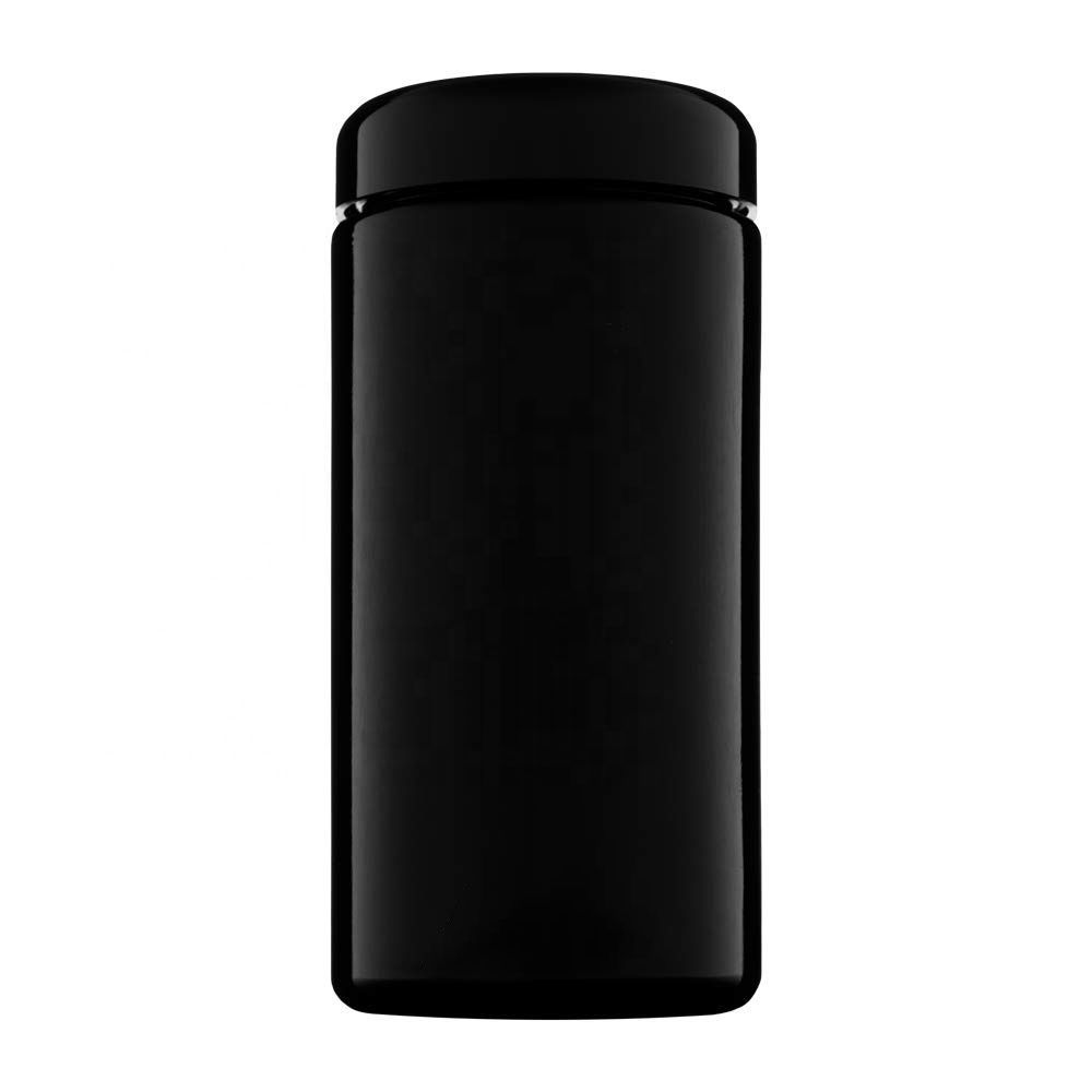 500ML Smell Proof Air-tight Curing Glass Stash Jar with digital humidity temp sensor