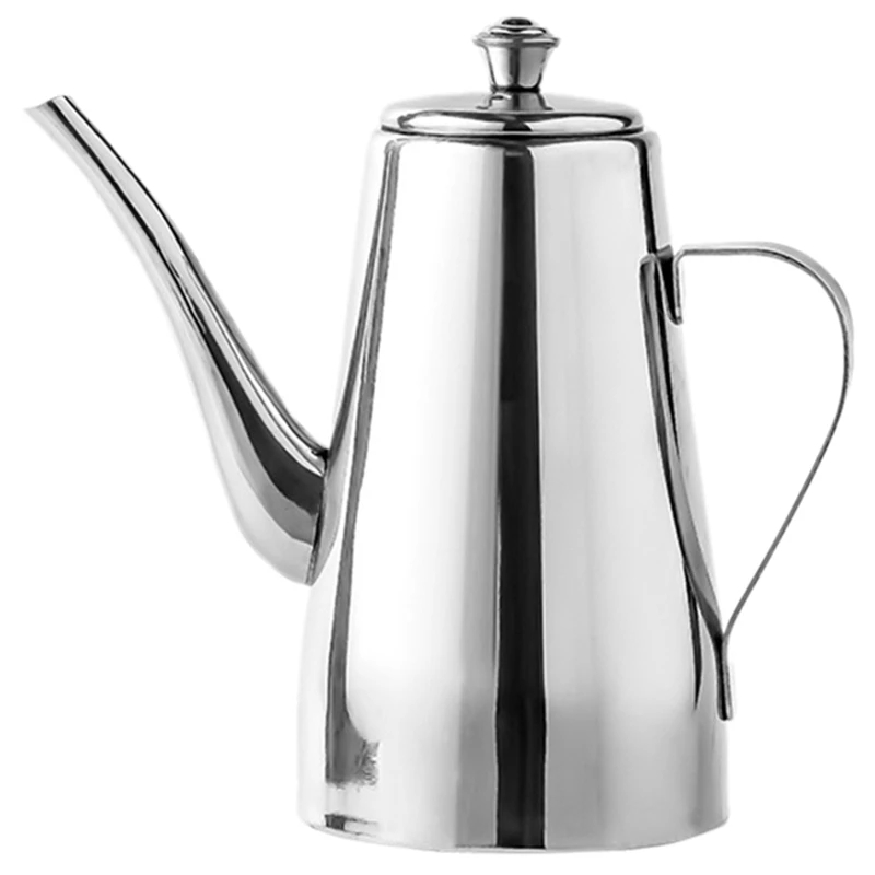 500ML StainlessSteel Oil Drum Kitchen Supplies Sauce Bottle Oil Can Oil Vinegar Pot