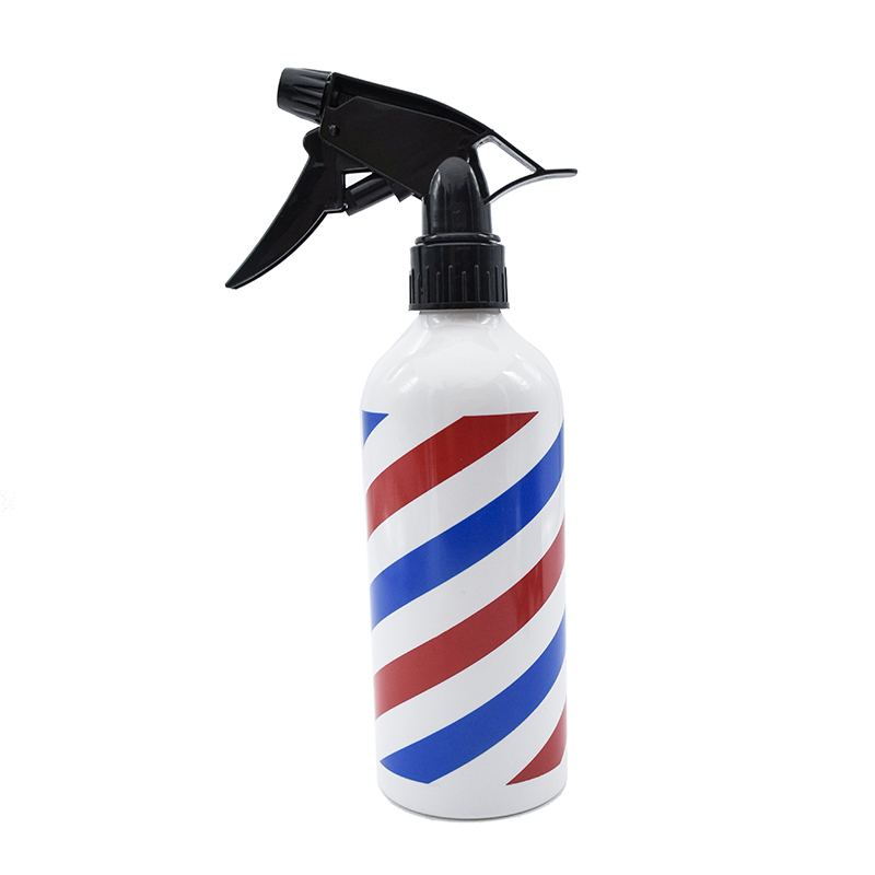 500ML Trigger Hair Salon Fine Mist Sprayer Reusable Hair Spray Bottle For Barber Aluminium bottle