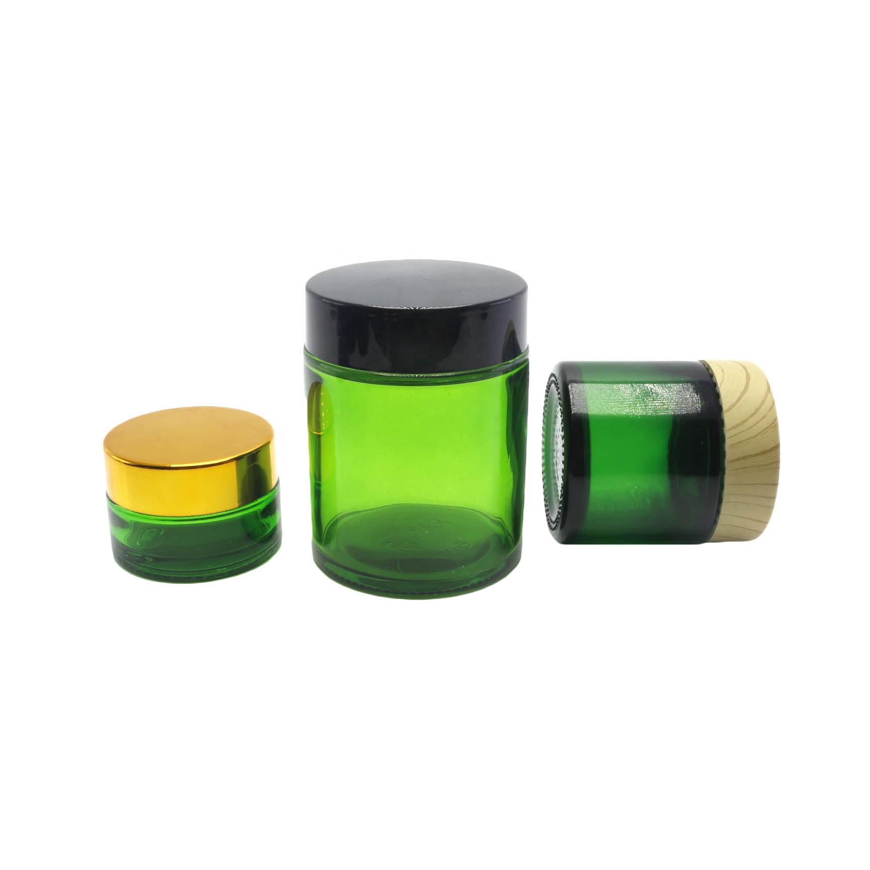 500g 1000g High capacity glass Food storage jar for honey with lid GJ-CC15