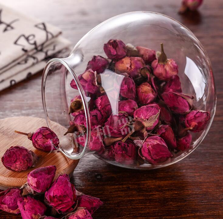 500ml 1000ml 1800ml 3 Kinds Factory Direct Sale Clear Glass Jar With Cork/Bamboo Lids For Kitchen Spice Pantry Organization