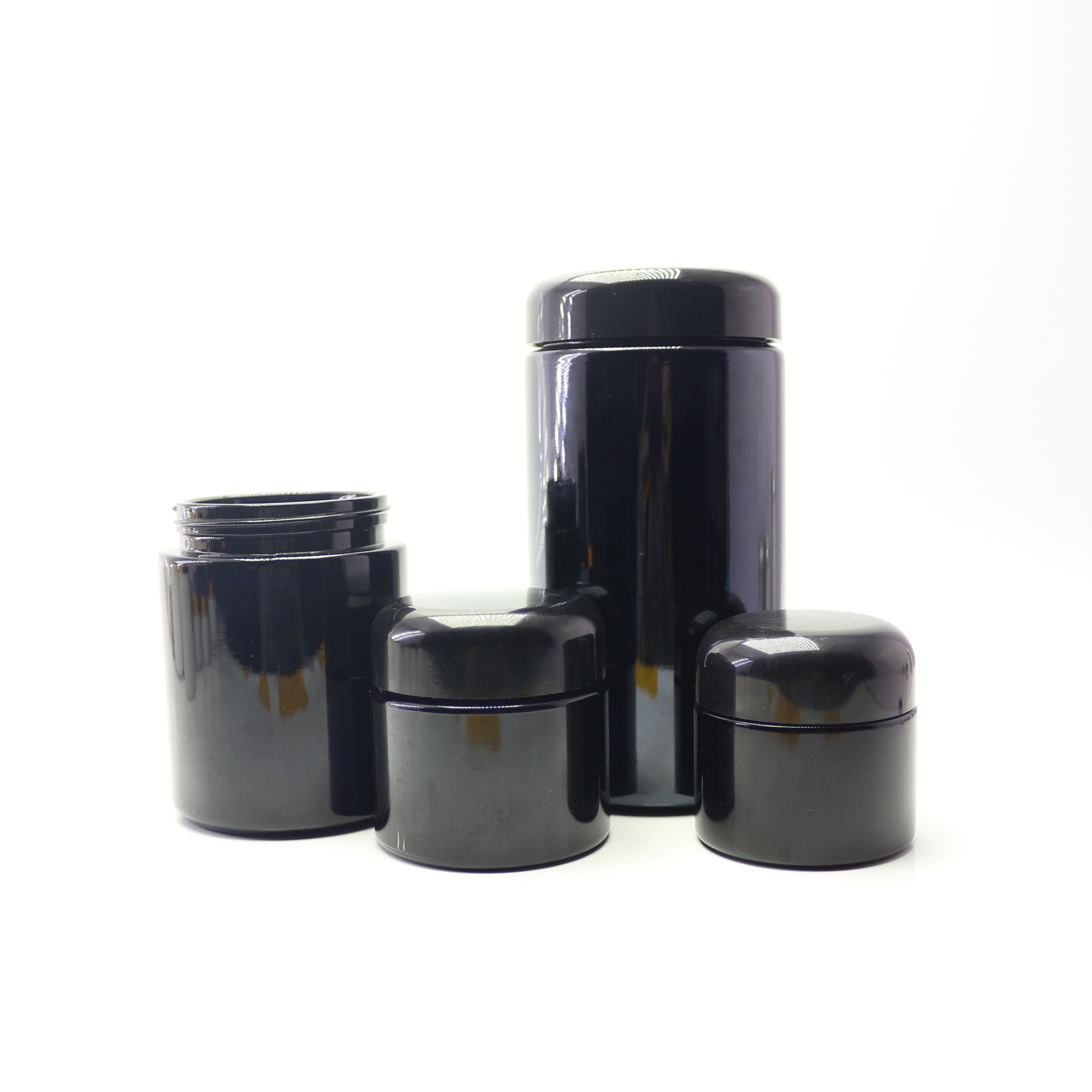 500ml 1000ml dark violet household containers DVJ-065C