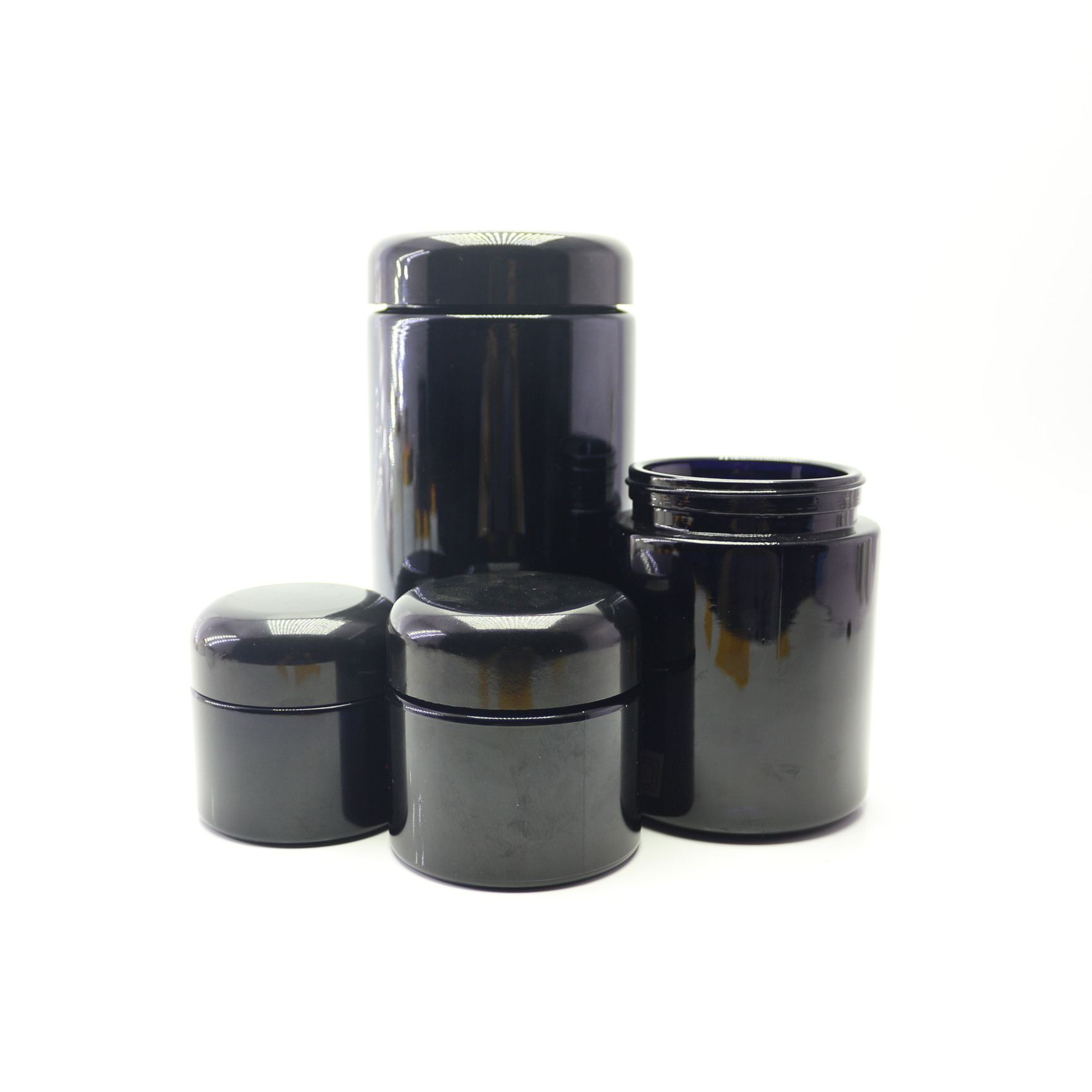500ml 1000ml dark violet household containers DVJ-065C