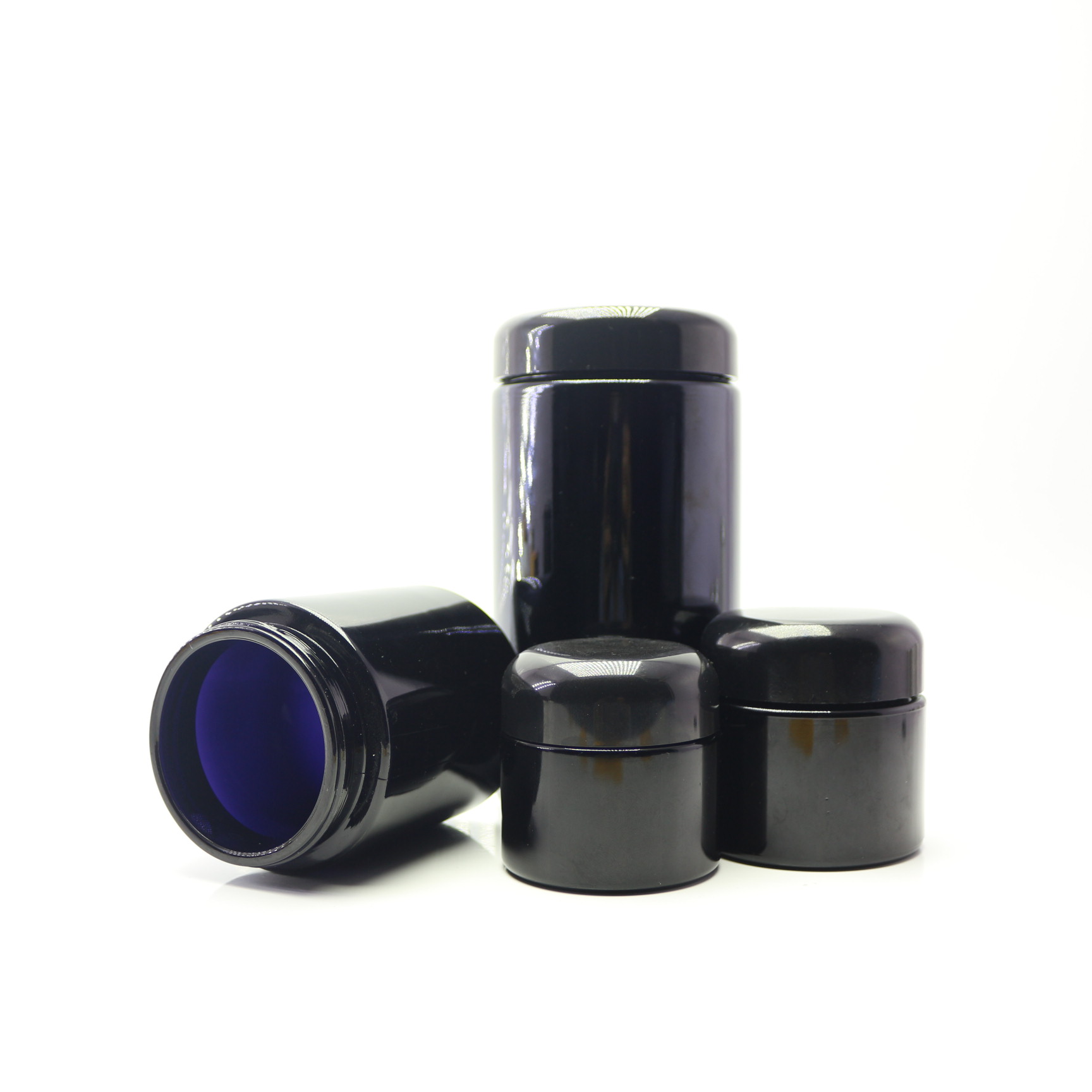 500ml 1000ml dark violet household containers DVJ-065C