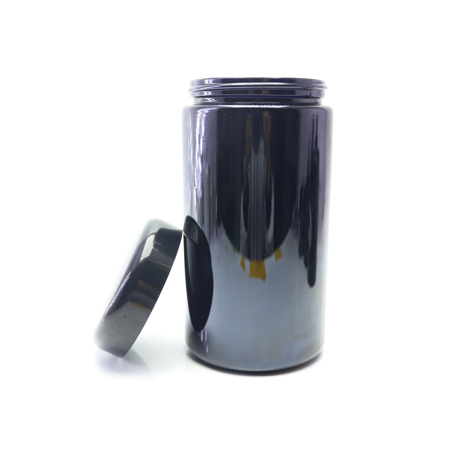 500ml 1000ml dark violet household containers DVJ-065C
