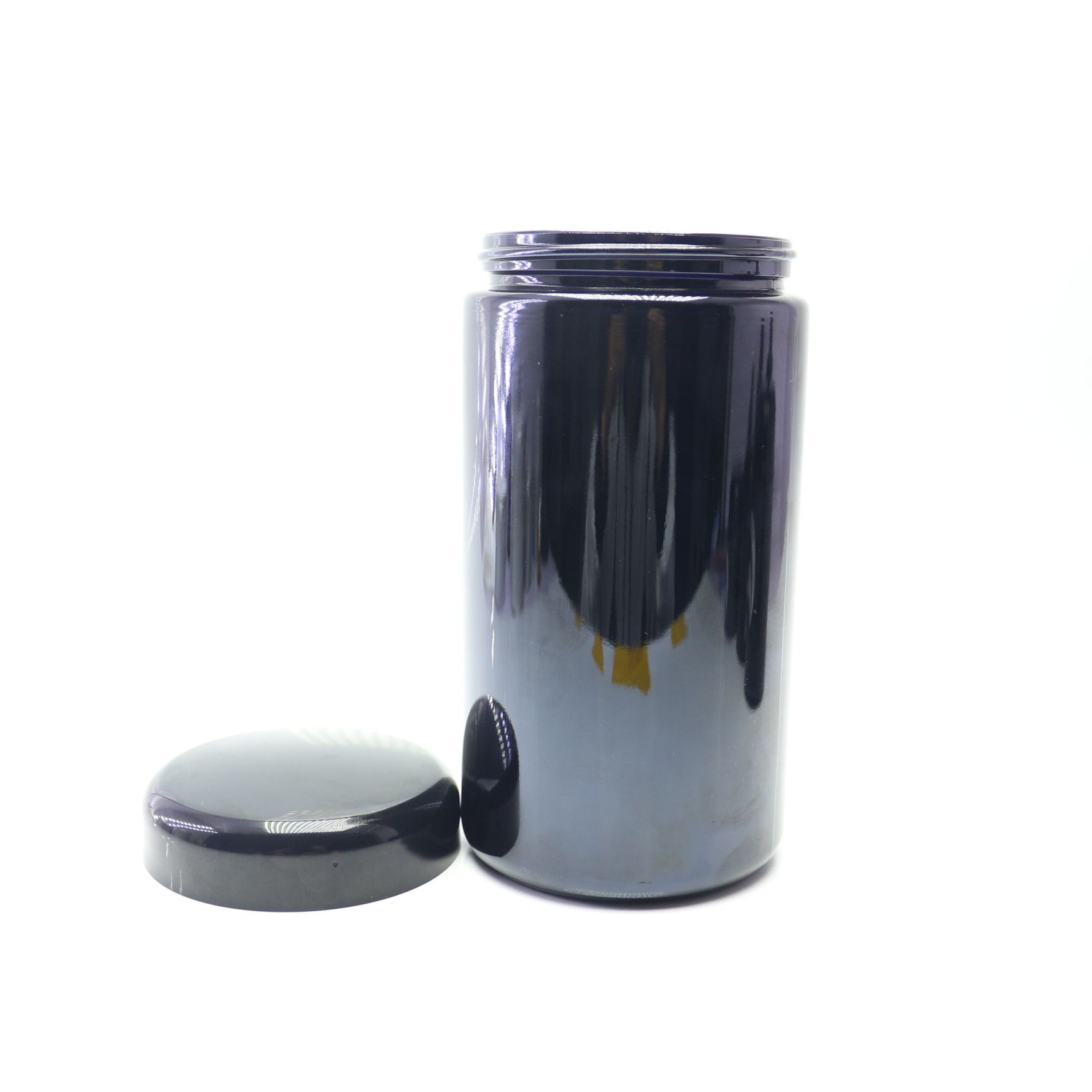 500ml 1000ml dark violet household containers DVJ-065C