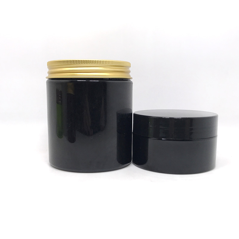 500ml 16 oz wide mouth clear PET cookie candy food plastic jar with aluminium cap