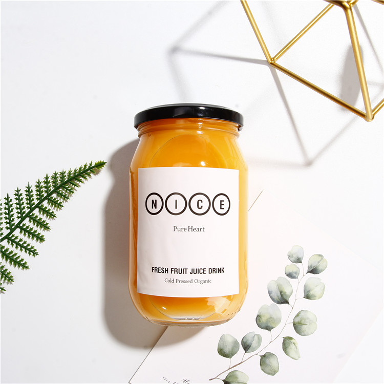 500ml 16oz Glass Food Canning Jar Jam Pickle Honey Jar